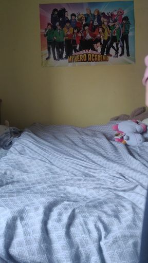 Gaia having fun with her Teddy Bear 🧸