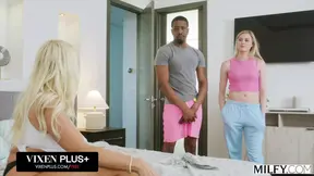 Teacher's hot threesome with student and BBC