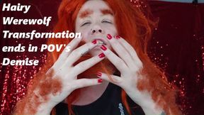 *1280x720* Werewolf Transformation on Full Snow Moon ends in POVs Demise MP4