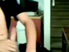 Cute boy shows cock on cam
