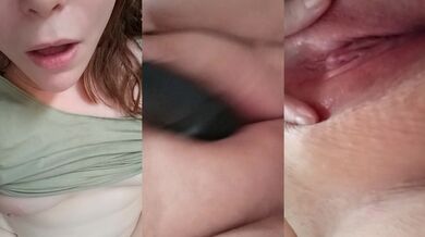 Fat Pink Pussy Masturbating Bbw Girl Dildo Orgasm Video