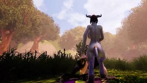 Draenei Futa Dickgirl Fucks Hot Elf - Warcraft Porn Parody