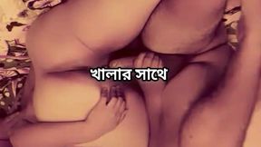 Big ass beautiful mature hot sexy Shila chachi raiding hard fuck with her hasband  friend in hotel