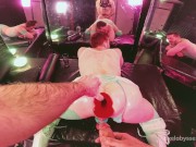 Sissy toilet fucked and fisted bare