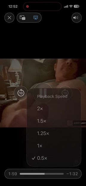 Ben Stroking His Twink Trunk