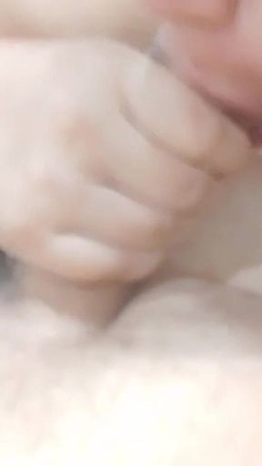 My BBW Neighbor Came to Suck Me off to Get Cum in Her Mouth.