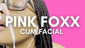 Pink Foxx's Cum Facial
