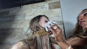 FEEL THE FOOT ODOR DEEPLY YOU IDIOT NEIGHBOR - BY ISA CANDY - CLIP 4