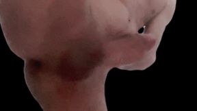 Masturbating Standing up