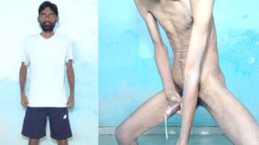 Rajesh Playboy 993 Masturbating Big Cock and Cumming in the Jar Huge Cumshot Spanking Butt
