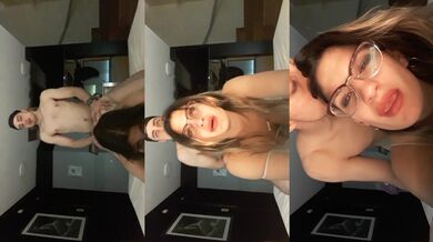 I fuck big tits blonde girlfriend raw