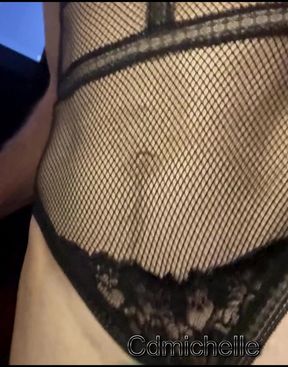 Cdmichelle Wearing Onepiece Bodysuit & Playing with Cock Pumper Until It Reaches the Top