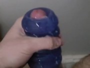 Quick JO with a milky ending