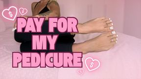 Pay For My Pedicure - French Tips