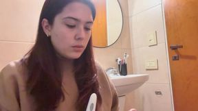 Impregnation Fantasy – Positive Pregnancy Test & Cum-Filled Unicorn Dildo Reveal