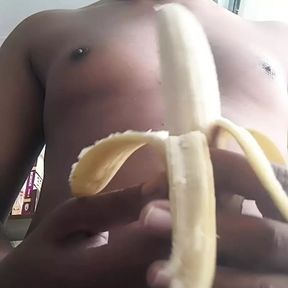 Desi man dirty sucking Big cock Dildo