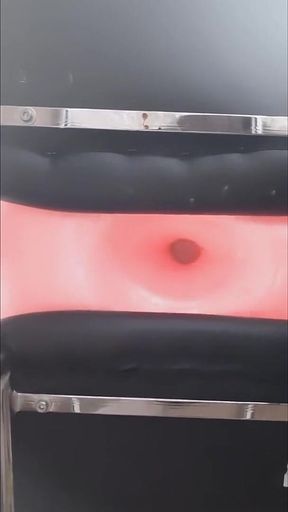 Exercise donut ball pumped