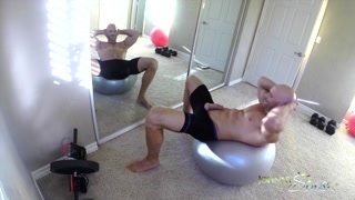 SinsLife - Porn Stud Johnny Sins Jerks Off While Working Out