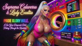 PRIDE GLORY HOLE. I See Your Desperate Dick Poking Through the Rainbow