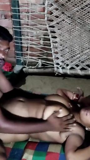Captivating moment from &quot;Indian housewife bhabhi ki poori nagi kar chudai hindi sex&quot;
