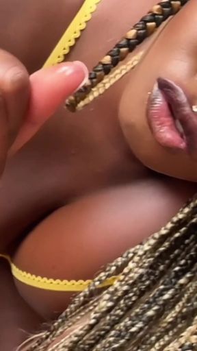 Ebony Babe POV Blowjob Compilation