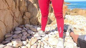 I Lick All the Cum of Sugardaddies Cock on a Secret Beach After Our Hike