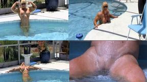 Pool Posing with Maryse