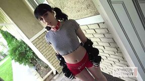 tiny slut daphne dare can’t wants more sloppy sex from bryan gozzling