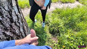 In the Countryside I Give a Blowjob to a Stranger