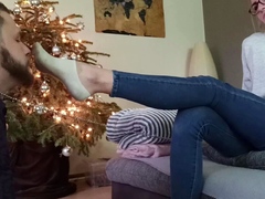 Beautiful Brunette Foot Fetish
