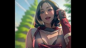 Mikasa Fucked in the Woods