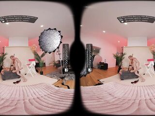 VR Bangers: Breasty Brunette hair Anissa Kate Screws in the Cutie of the Month Series - VR Porn