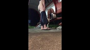 foda gostosa no meio da rua no ponto de onibus