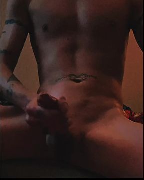 I show my dick and cum.