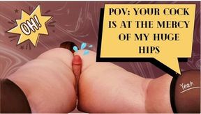 this BBW's thighs will crush your dick!