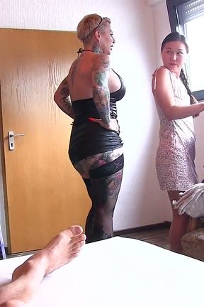 Thai Au Pair Fucked Hard in a Threesome!