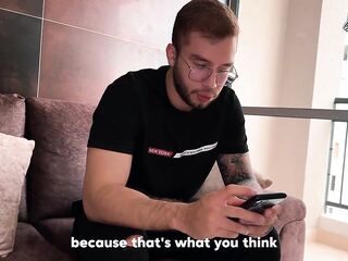 I tell my superlatively good ally about his unfaithful wife and we end up screwing in his living room (mother I'd like to fuck)