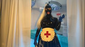 Putting My Pathetic Patient in Chastity