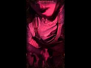 ⋆˙⟡  Hot goth trans-girl masturbating on the couch 🖤⚡☠️  ⟡˙⋆