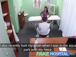 FakeHospital Patient enjoys nurse massage and doctors large shlong therapy