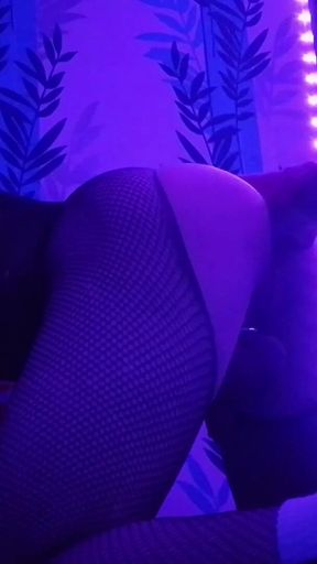 Suck Dildo, Anal and Milking Herself