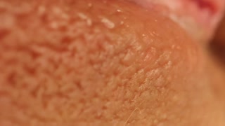 Tight wet pussy in macro camera