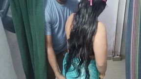 Big Tits Indian MILF Bhabhi Seducing Husband