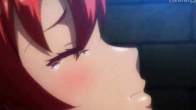 Kyonyuu Onna Senshi Dogeza Saimin 2 gets a hot creampie in cartoon sex video