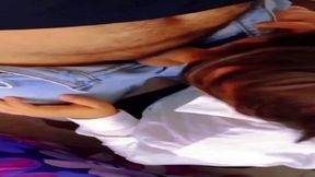 Amateur stepmom offers professor a blowjob to avoid failing and losing