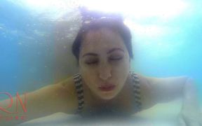 Breath holding underwater. Domination rough sex. Nudist Regina Noir swimming, sucks and fucks in the swimming pool. FULL