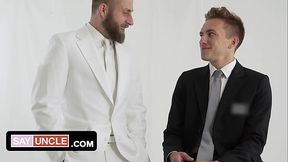 Missionary Boy Elder Bar Experiences President Lewis'_s Love For A First Time And Fills His Mouth