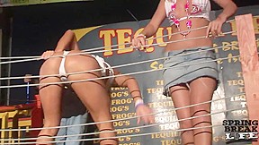 Spring Break Wet T-Shirt Contest with Wild Girls on Stage - SpringbreakLife