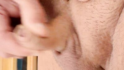 Masturbation with final cumshot