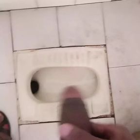 Toilet Masturbation xxx sex  big dick indian